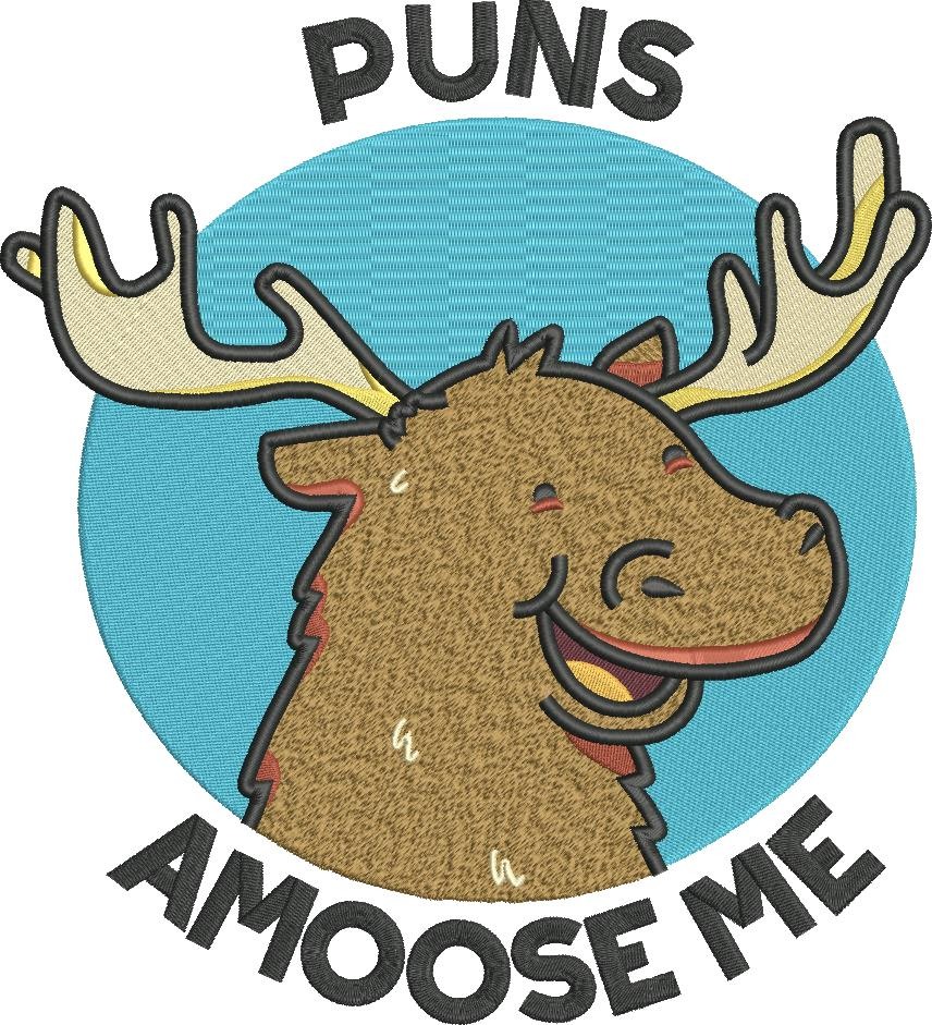 Puns Amuse Me Moose Pun